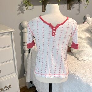 Retro Cotton Top White Girls Small